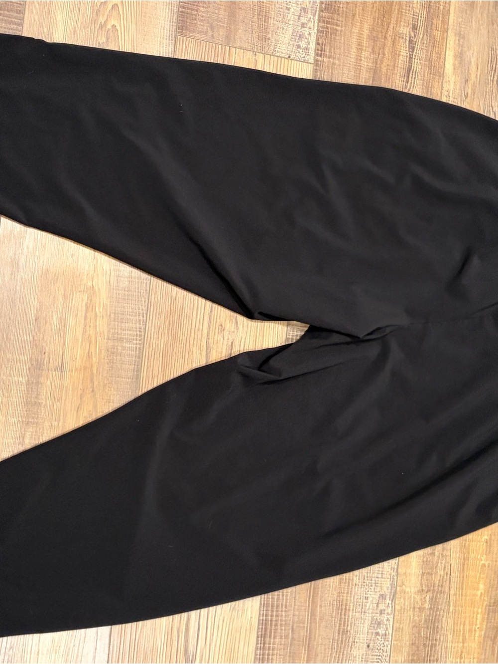 Talbots Black Pull-On Capris hem Detail zipper pockets Sz X1 relaxed fit comfy - Picture 11 of 15
